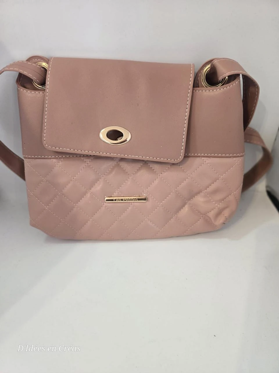 Sacola transversal Les Petites. Paris Carla - Novo com etiqueta - Rosa claro – photo 6